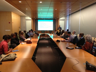 Event Attendees Around Conference Table